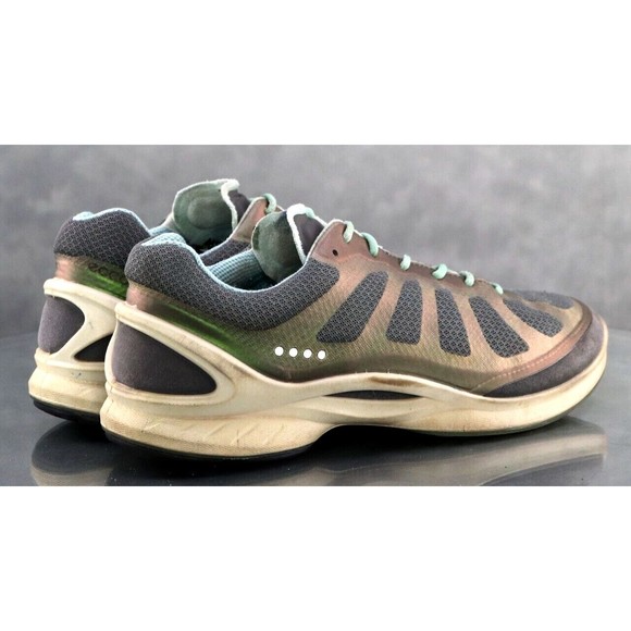 ECCO Biom Performance $130 Women's Trainers Shoes Size EU 39 US 8-8.5 Gray Green - Picture 8 of 10